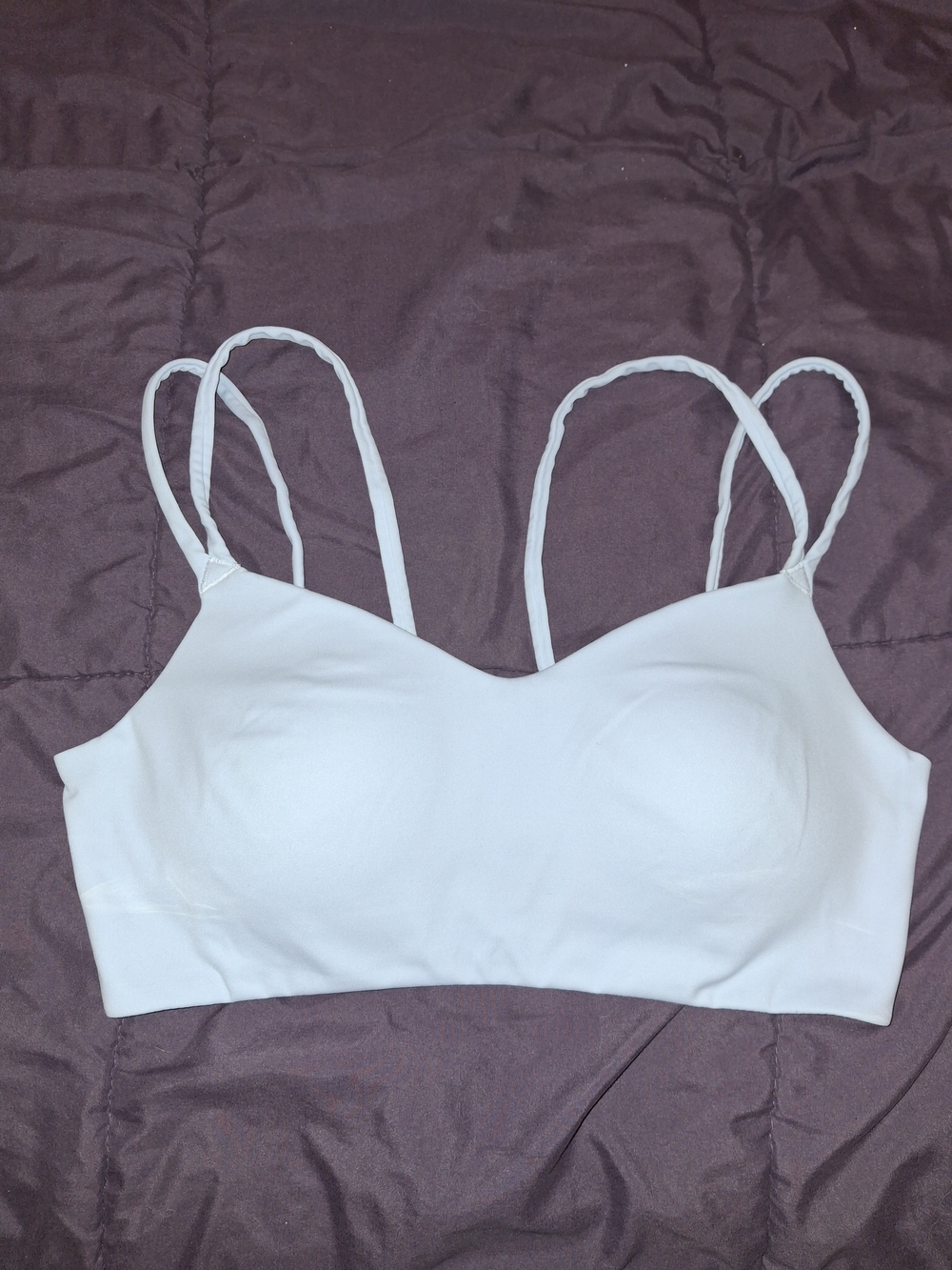 Avia Light Blue Double-Strap Bralette